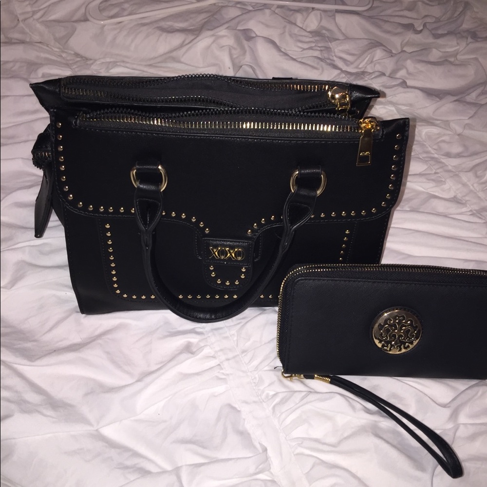 XOXO handbag with wallet
